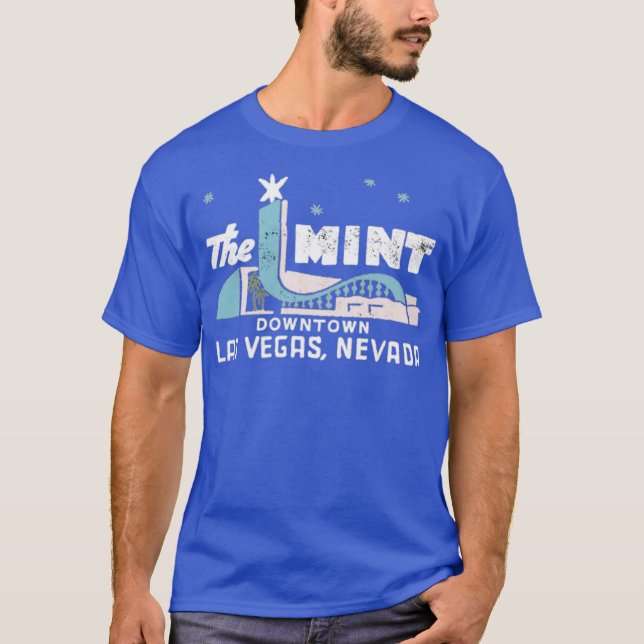 T-shirt La Menthe - Las Vegas Vintage (Devant)