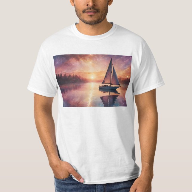 T-shirt La mer des souvenirs (Devant)