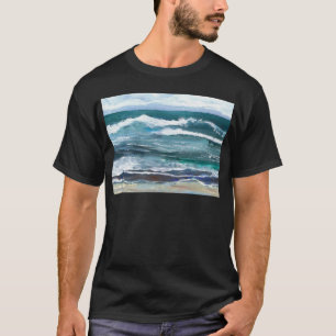 T-shirt La mer du cricket - cadeaux de plage de ressacs