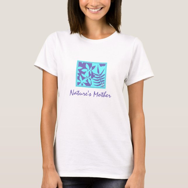 T-shirt La mère de la nature (Devant)