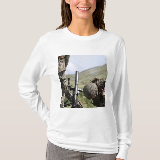 T-shirt La méthode de tir direct des mortiers (Devant)