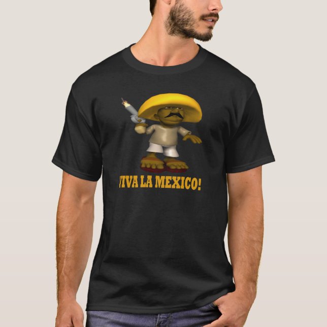 T-shirt La Mexique de vivats (Devant)