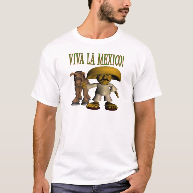 T-shirt La Mexique de vivats (Devant)