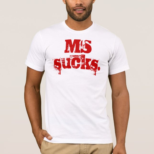 T-shirt La milliseconde suce (Devant)