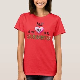 T-shirt la moitié de mon coeur...afghanistan 2