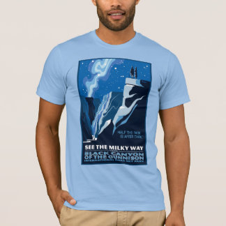 T-shirt La moitié du parc est après la nuit noire(MC)