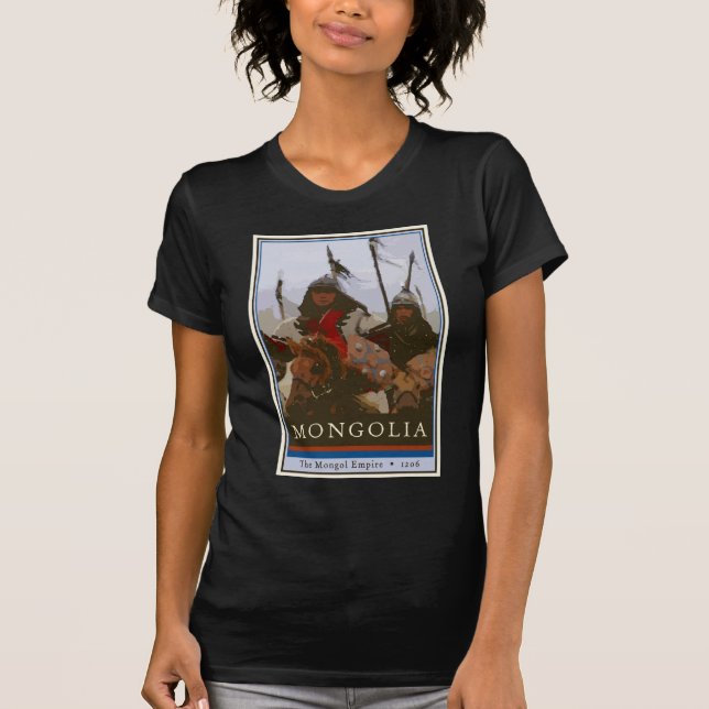 T-shirt La Mongolie (Devant)