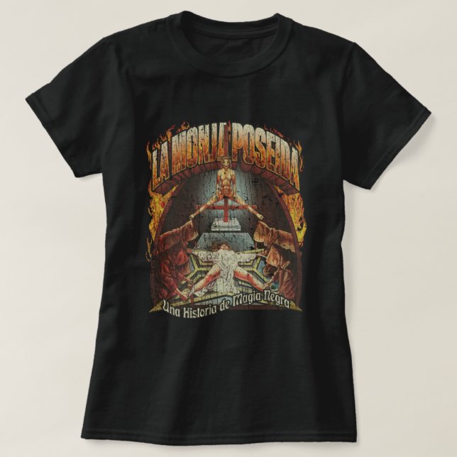 T-shirt La Monja Poseida 1976 (Design devant)