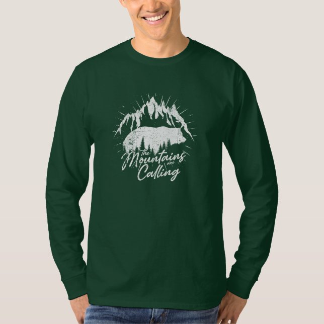 T-shirt La Montagne Appelle (Devant)