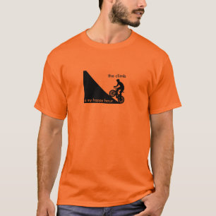 T-shirt La montée est mon heure heureuse