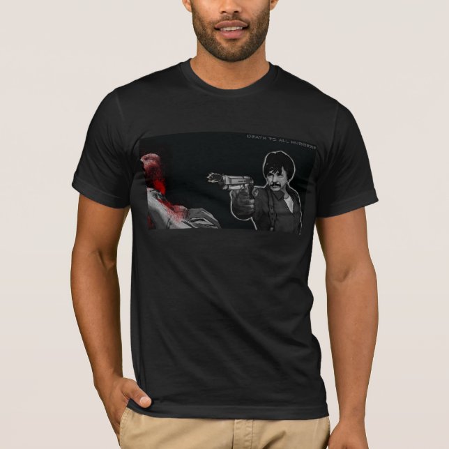 T-shirt La mort aux agresseurs (Devant)