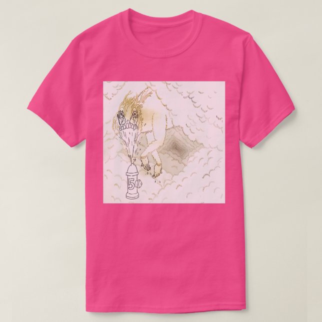 T-shirt La mort Cool des raids de l'île Les Oh Sees (Design devant)