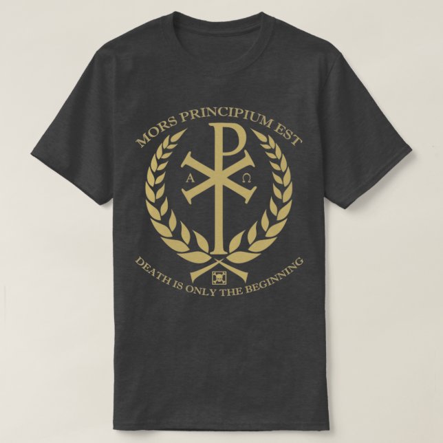 T-shirt La mort de Chi Rho n'est qu'un début (Design devant)