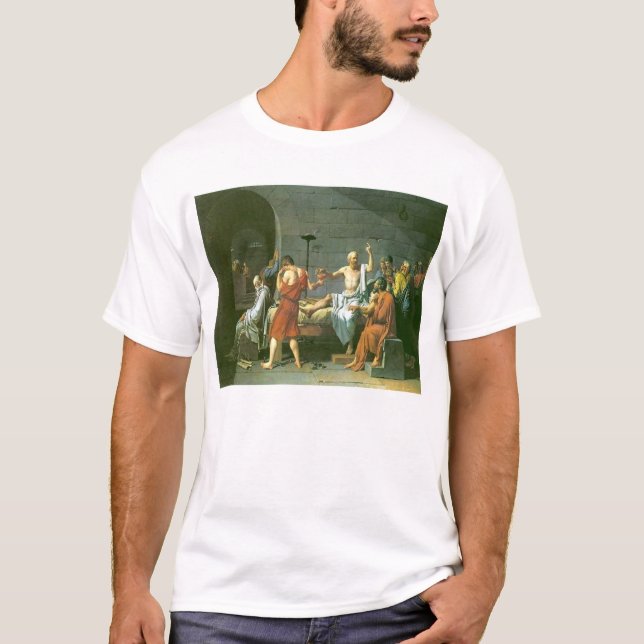 T-shirt La mort de Socrates (Devant)