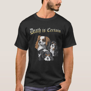 T-shirt La Mort Est Certainement Drôle Cavalier Roi Charle