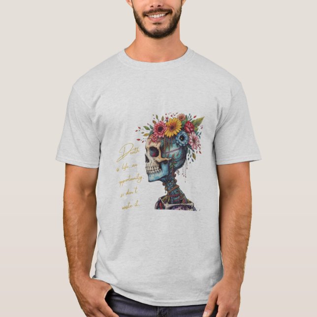 T-shirt La mort et la vie (Devant)