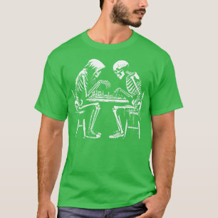 T-shirt la mort joue aux échecs