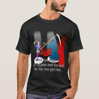 T-shirt La mort sur l'étape - noir