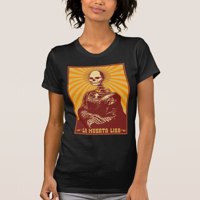 T-shirt La Muerta Lisa (Devant)