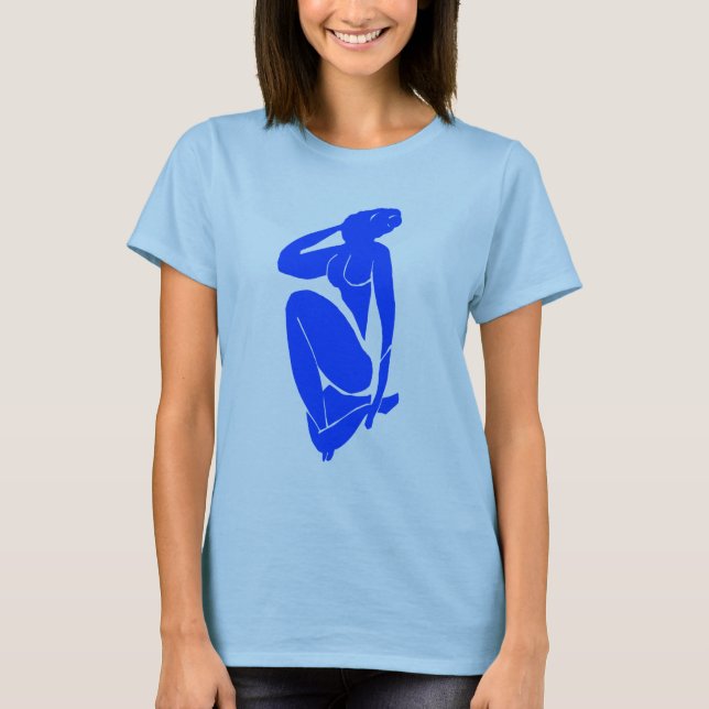 T-shirt La Muse Bleue (Devant)