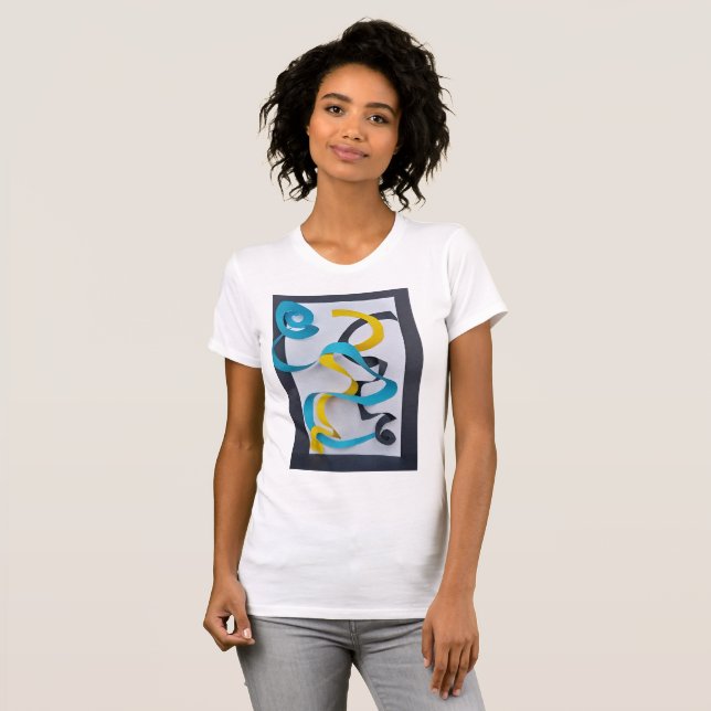 T-shirt La Muse des femmes Abound V-neck Tee (Devant entier)