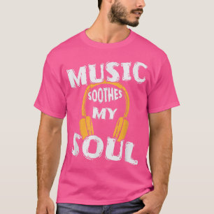 T-shirt La musique apaise mon âme