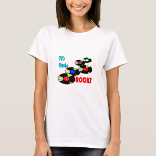 T-shirt La musique des années 70 déchire