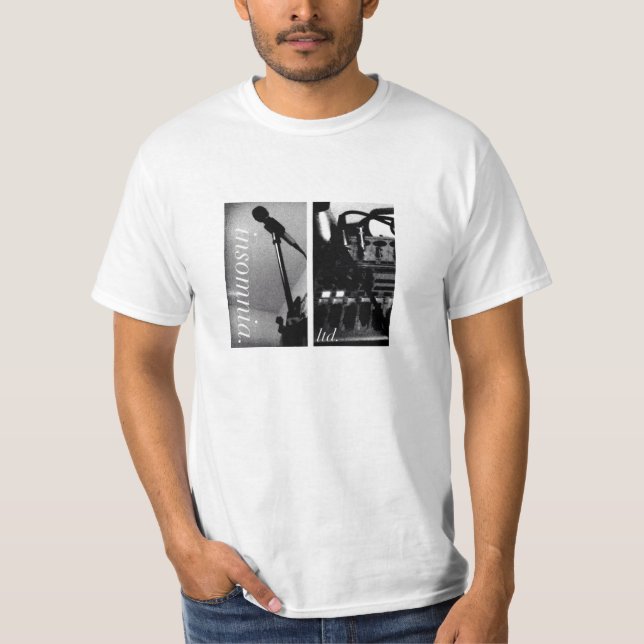 T-shirt La "musique est la pièce en t de la vie" (Devant)