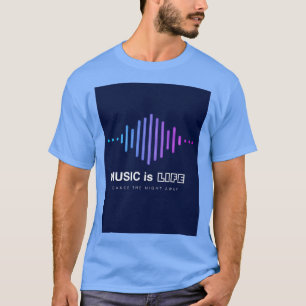 T-shirt La musique est la vie