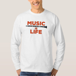 T-shirt La musique est la vie
