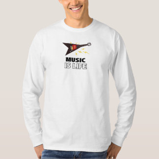 T-shirt La musique est la vie
