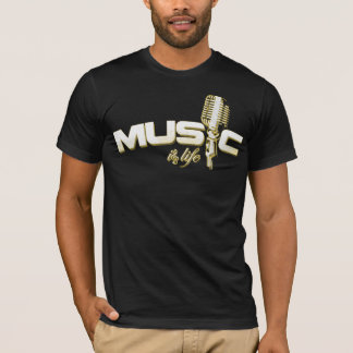 T-shirt La musique est la vie