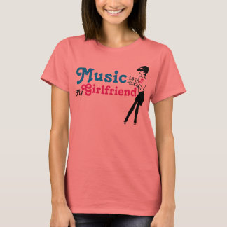 T-shirt La musique est ma petite amie