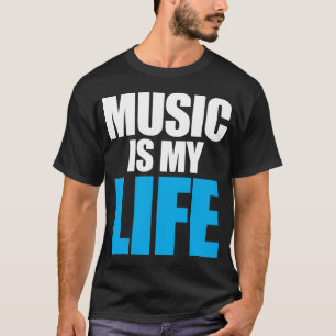 T-shirt La musique est ma vie