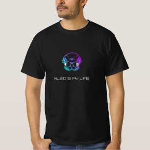 T-shirt La musique est ma vie