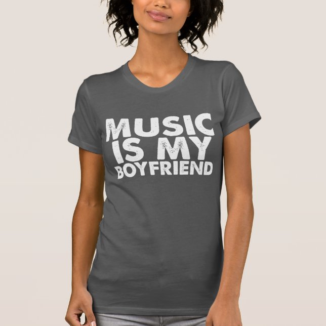 T-shirt La musique est mon ami (Devant)