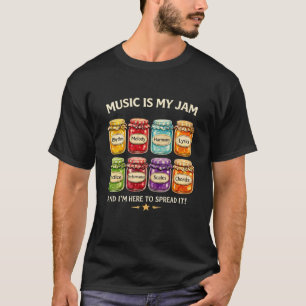 T-shirt La musique est mon truc et je suis là pour la diff