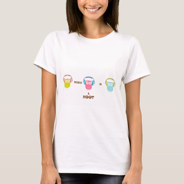 T-shirt La musique est un piment (Devant)