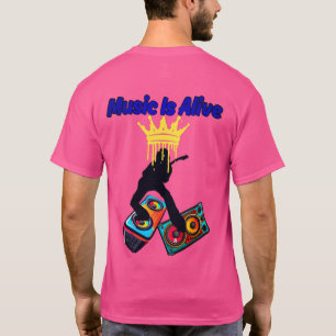 T-shirt La musique est vivante