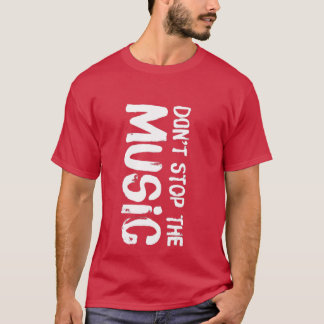 T-shirt La musique est vivante la musique vintage