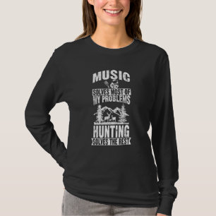 T-shirt La musique résout la plupart de mes problèmes de c