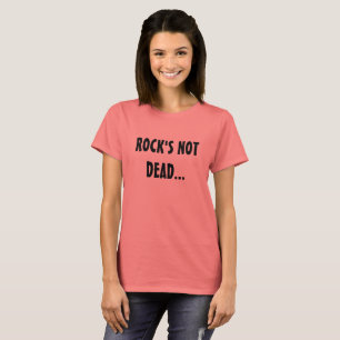 T-shirt La musique rock n'est pas morte - enterrée sous la
