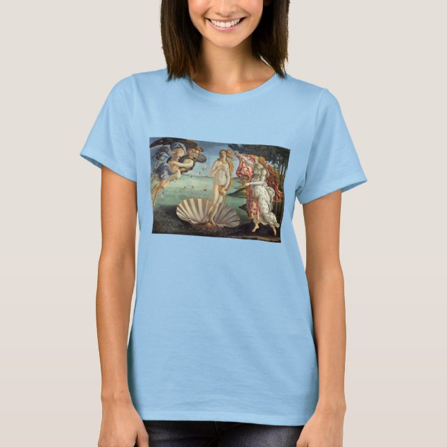 T-shirt La naissance de Vénus par Sandro Botticelli (Devant)