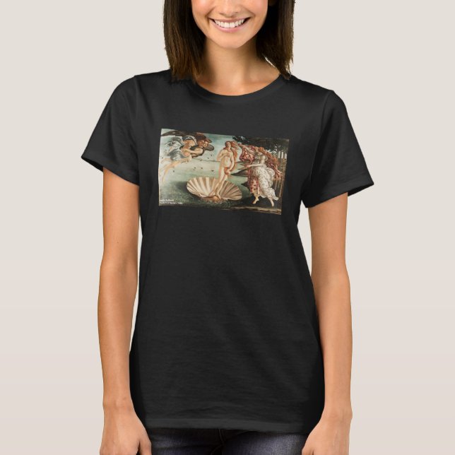 T-shirt La naissance de Vénus Sandro Botticelli u2013 Célè (Devant)