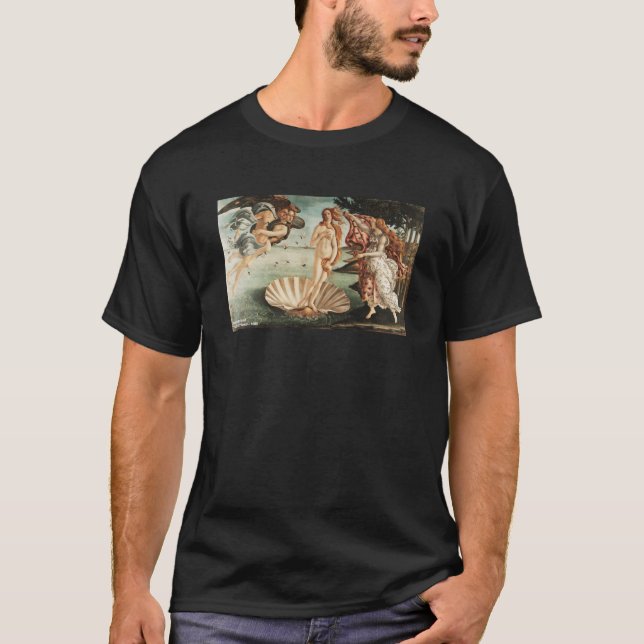 T-shirt La naissance de Vénus Sandro Botticelli u2013 Célè (Devant)