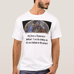 T-shirt La naissance du Christ, était Jésus un Démocrate