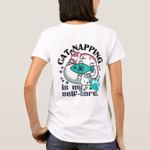 T-shirt La Nappage De Chats Est Mon Soin Personnel : Chats