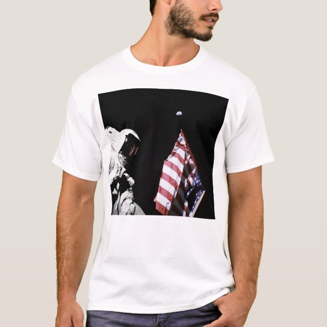T-shirt La NASA - Apollo 17 (Devant)