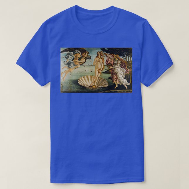T-shirt La Nascita di Venere by Sandro Botticelli The Birt (Design devant)