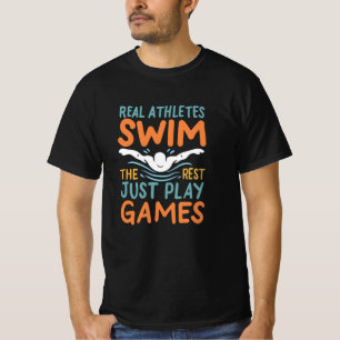 T-shirt La natation